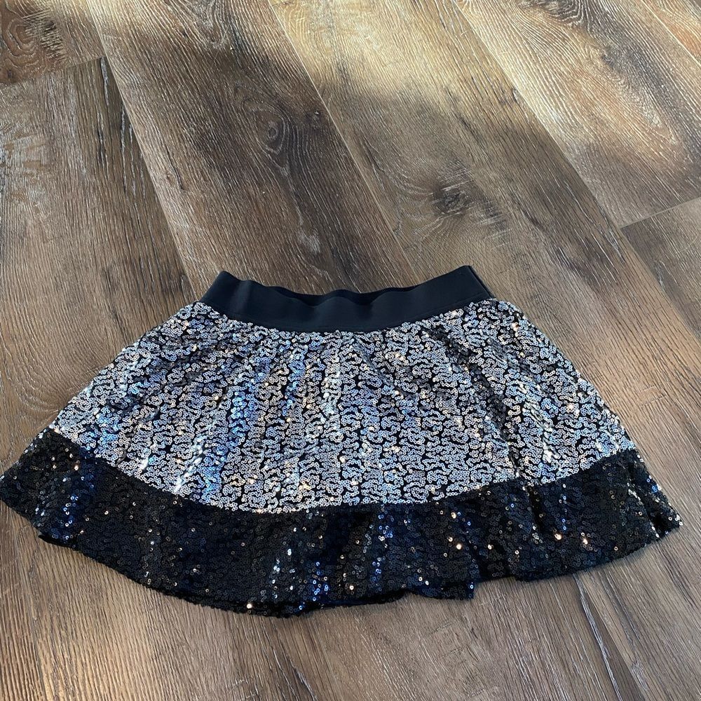 Justice skirt sparkly